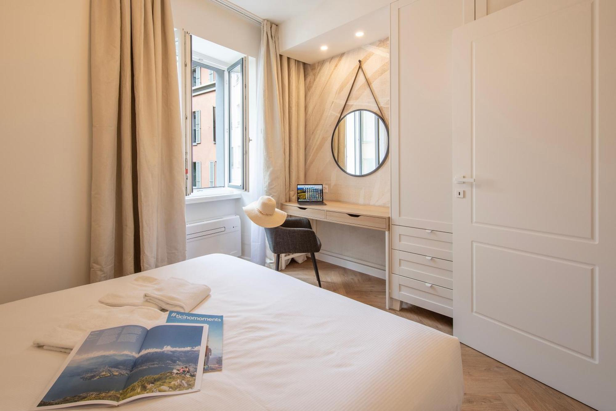 Novos Central Apartments لوغانو المظهر الخارجي الصورة